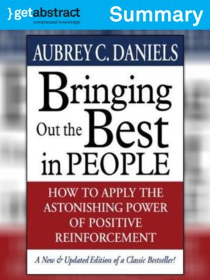cover image of Bringing out the Best in People (Summary)